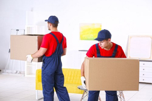 Camden Storage professional furniture pick-up team at work