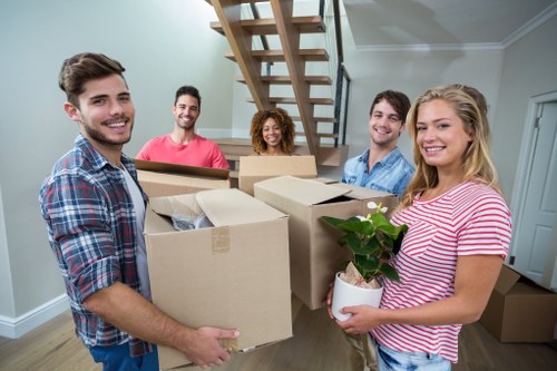 Camden Storage office moving team at work