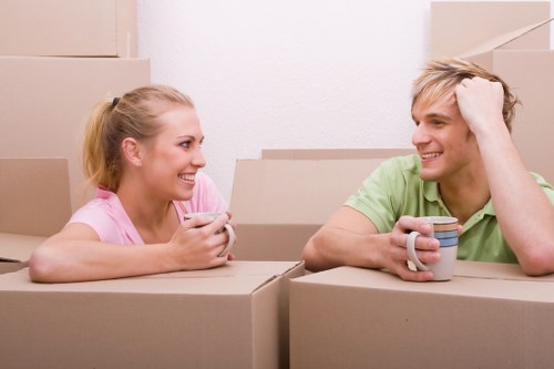Camden Storage team handling furniture with care