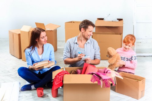 Camden neighborhood with secure storage facilities