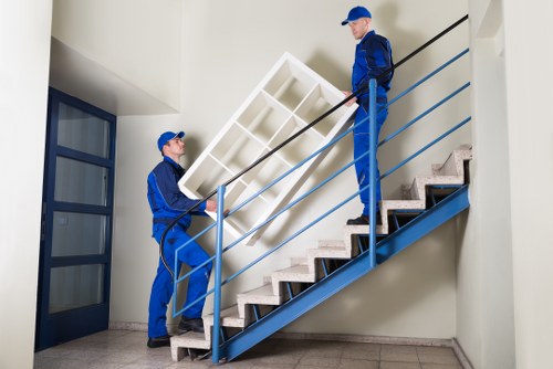 Secure storage facilities ensuring the safety of packed belongings